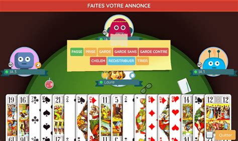 tarot en ligne|Jeu de tarot gratuit en ligne